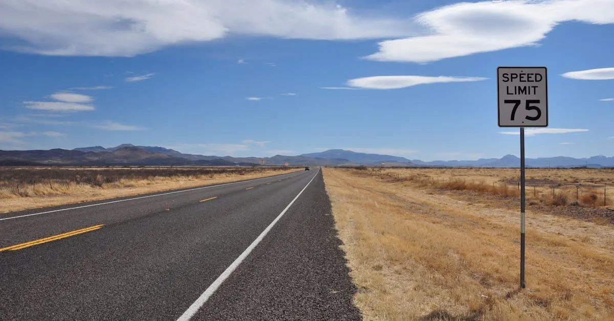 limite de vitesse: découvrez les règles de la route et les limitations de vitesse