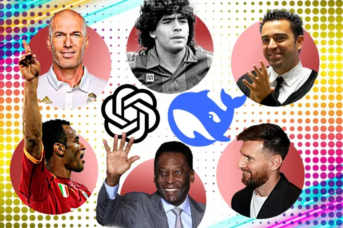 ChatGPT contre DeepSeek : Les onze légendes du football qui ont marqué l'histoire !