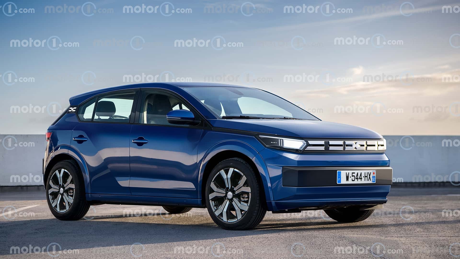La Dacia Sandero Électrique : Un lancement prévu en 2027 basé sur la plateforme AmpR Small.