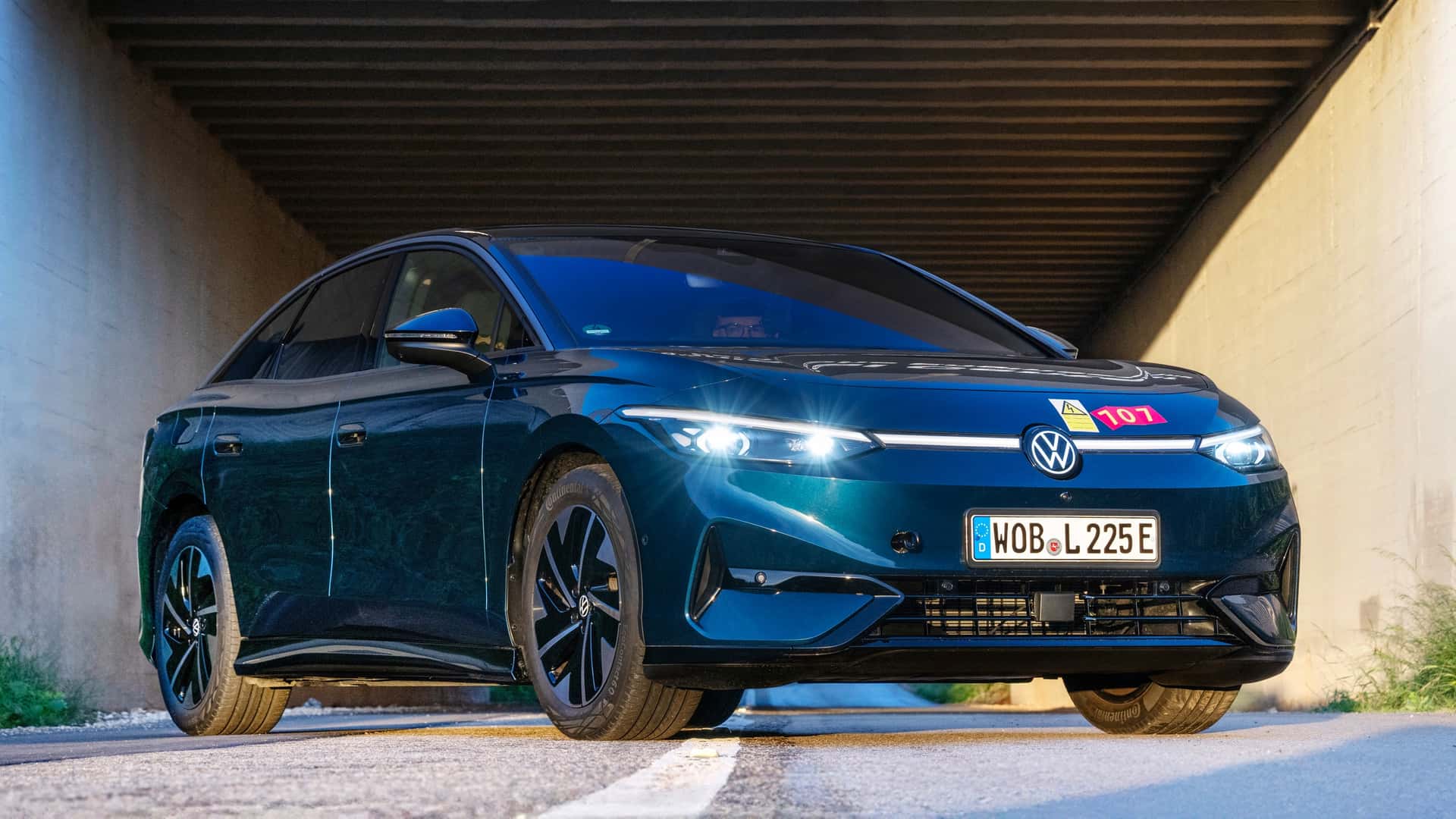 La VW ID.7 Pro S parcourt 585 miles d'une seule traite… à 18 mph !