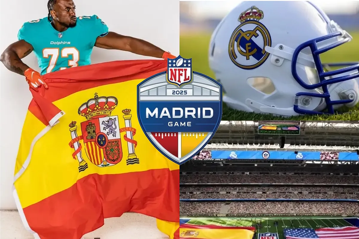 Les Dolphins de Miami sélectionnés pour un match historique de la NFL au Bernabéu : 'Rendez-vous à Madrid !'