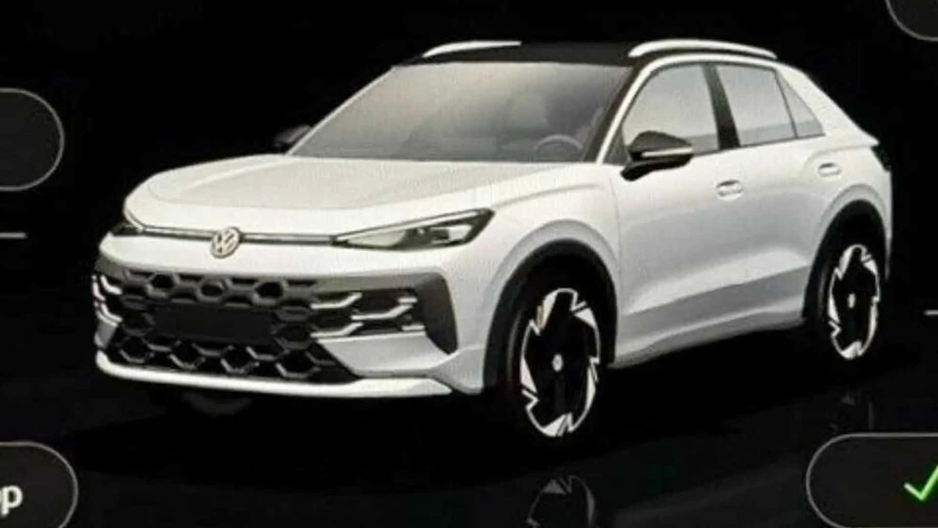 Premières images du nouveau Volkswagen T-Roc révélées.