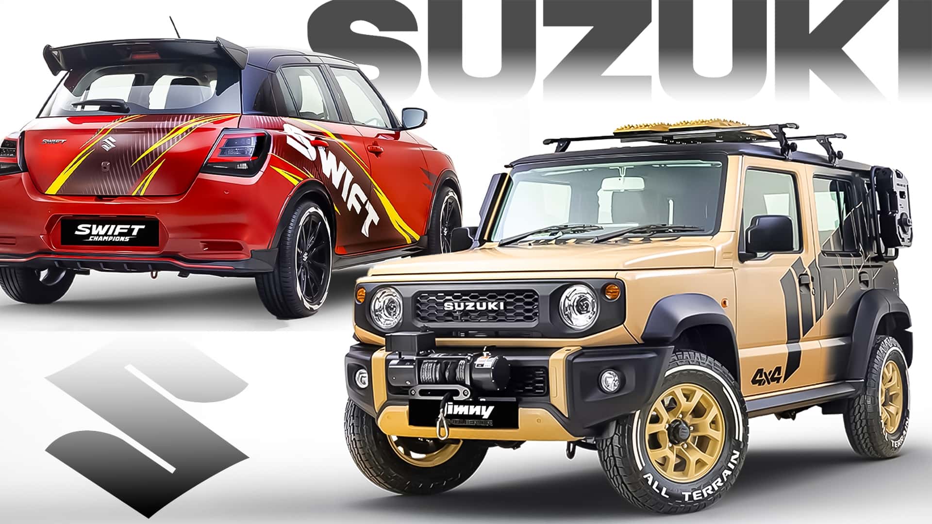 Suzuki dévoile des concepts audacieux de Swift et Jimny en Inde.