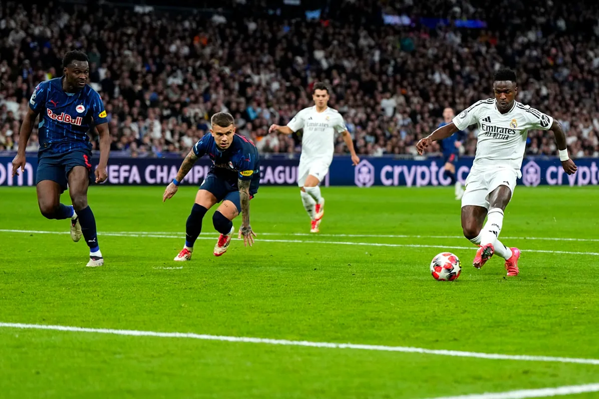 Vinícius Júnior atteint les 100 buts avec le Real Madrid, propulsant le club vers les sommets de la Ligue des champions.