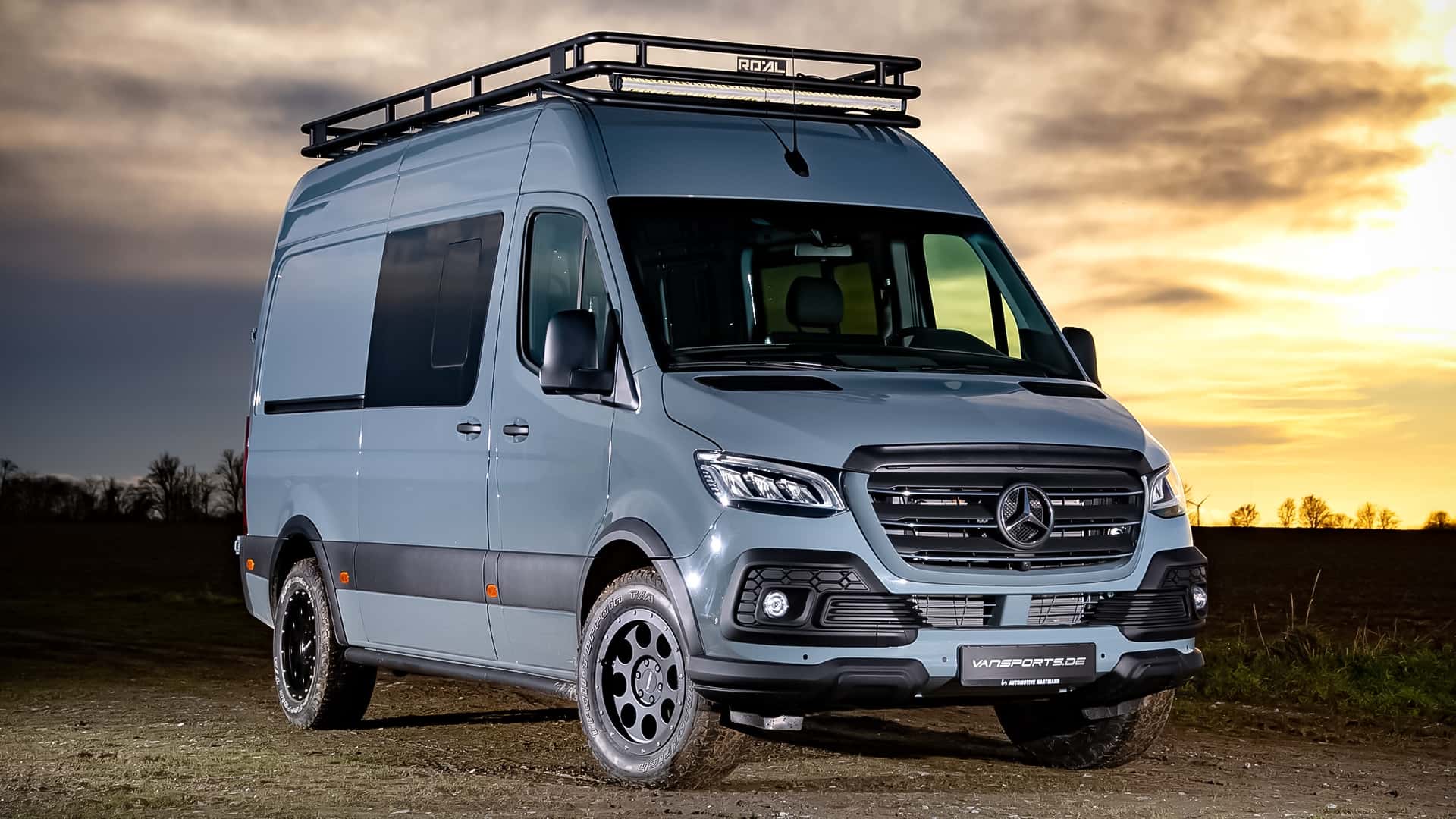 Vansports Gravel-X : Un style tout terrain pour le Mercedes Sprinter