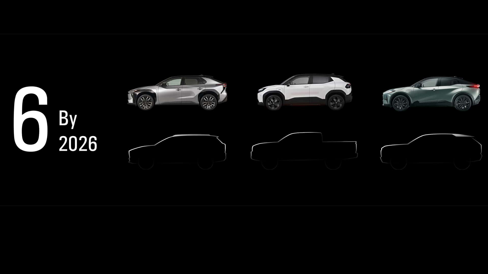 Toyota se prépare à lancer trois nouveaux véhicules électriques, dont un camion.