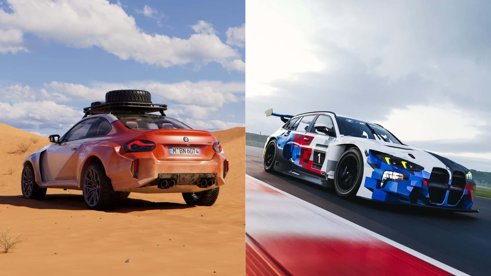 Ces deux BMW fictives nous font rêver : un désir de réalité.