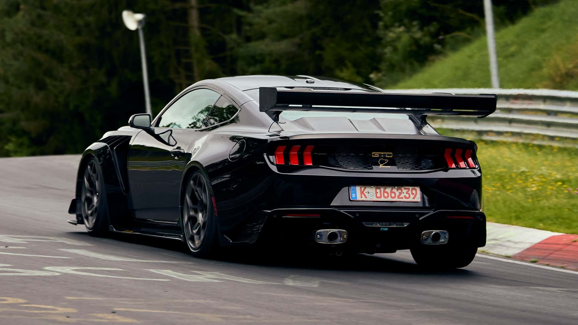 Le Retour du Ford Mustang GTD sur le Circuit du Nürburgring.