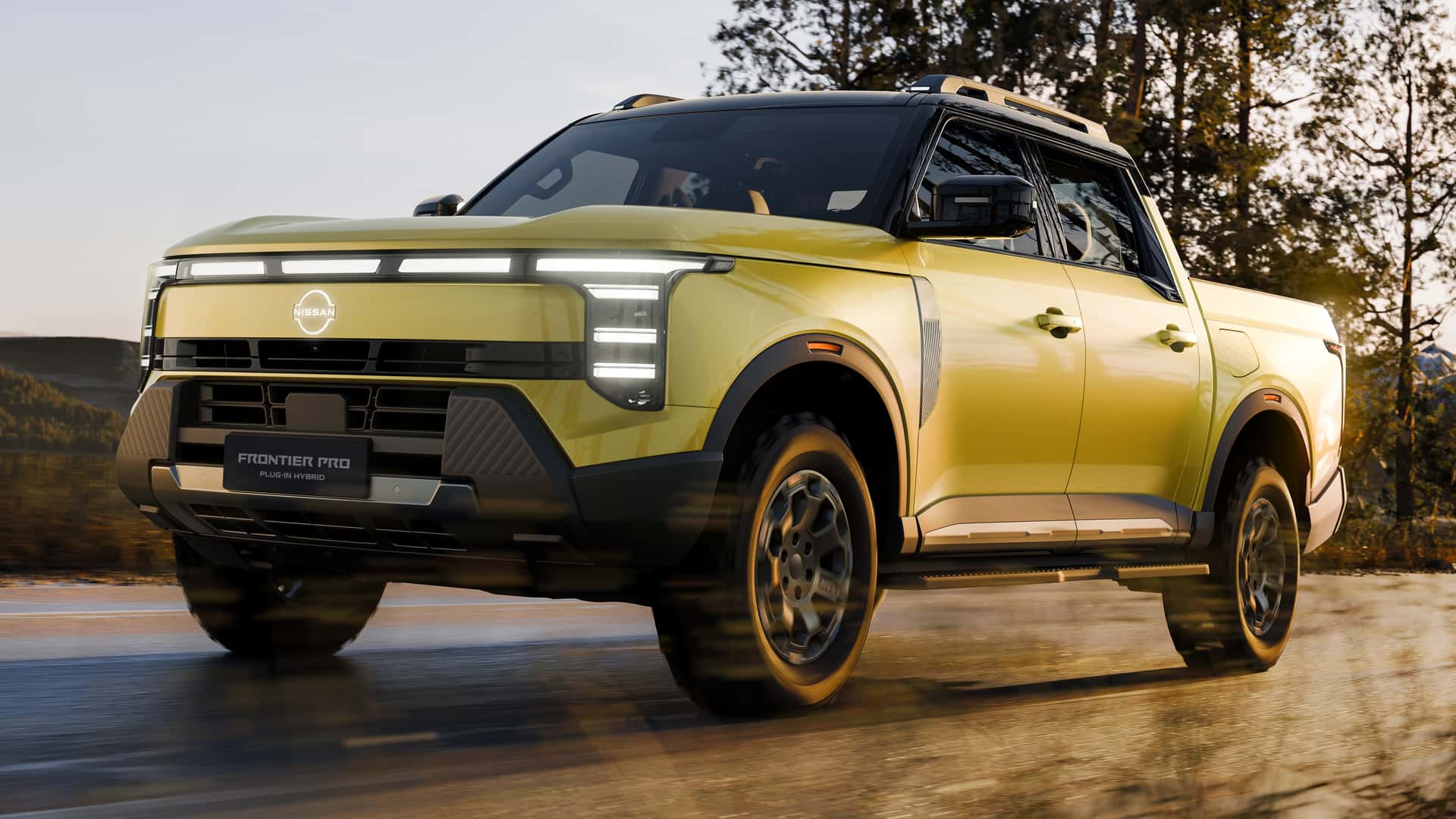 Nissan Frappe un Grand Coup avec son Nouveau Pick-up Hybrid Plug-In Frontier.