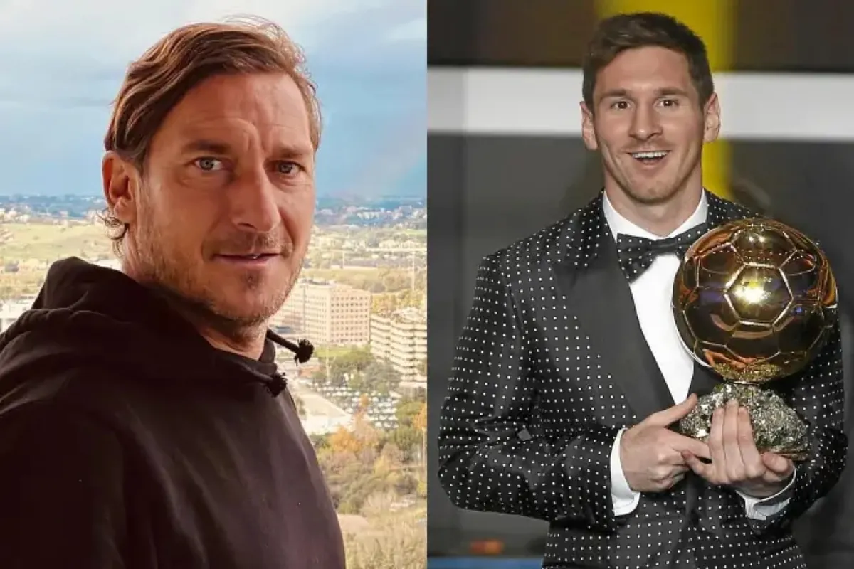 Totti critique Messi : "Si tu l'avais à la Roma pendant 25 ans, combien de Ballon d'Or aurait-il remporté ?"