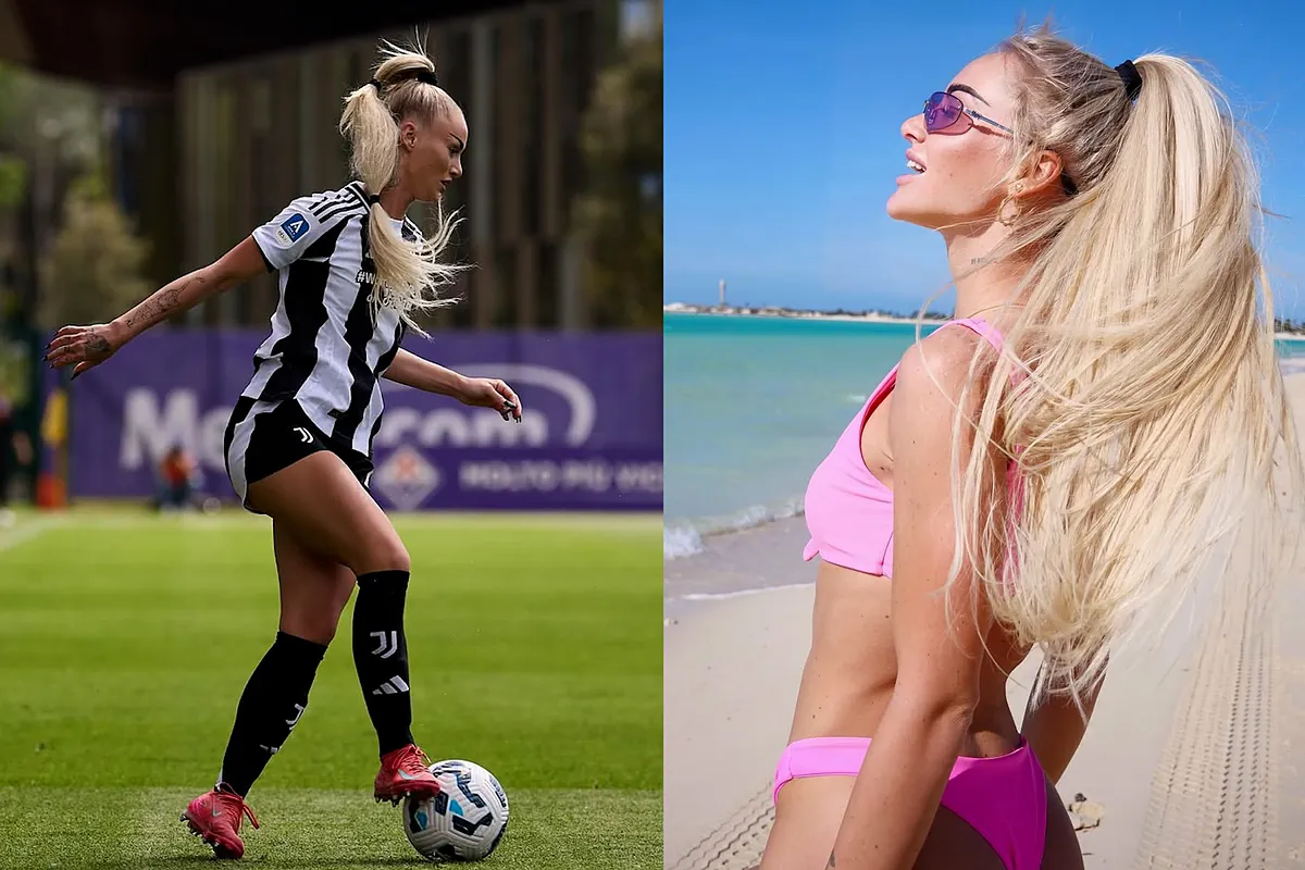 Alisha Lehmann, la footballeuse au charme irrésistible, abandonne son équipement pour lancer l'été avec une campagne de mode féminine.