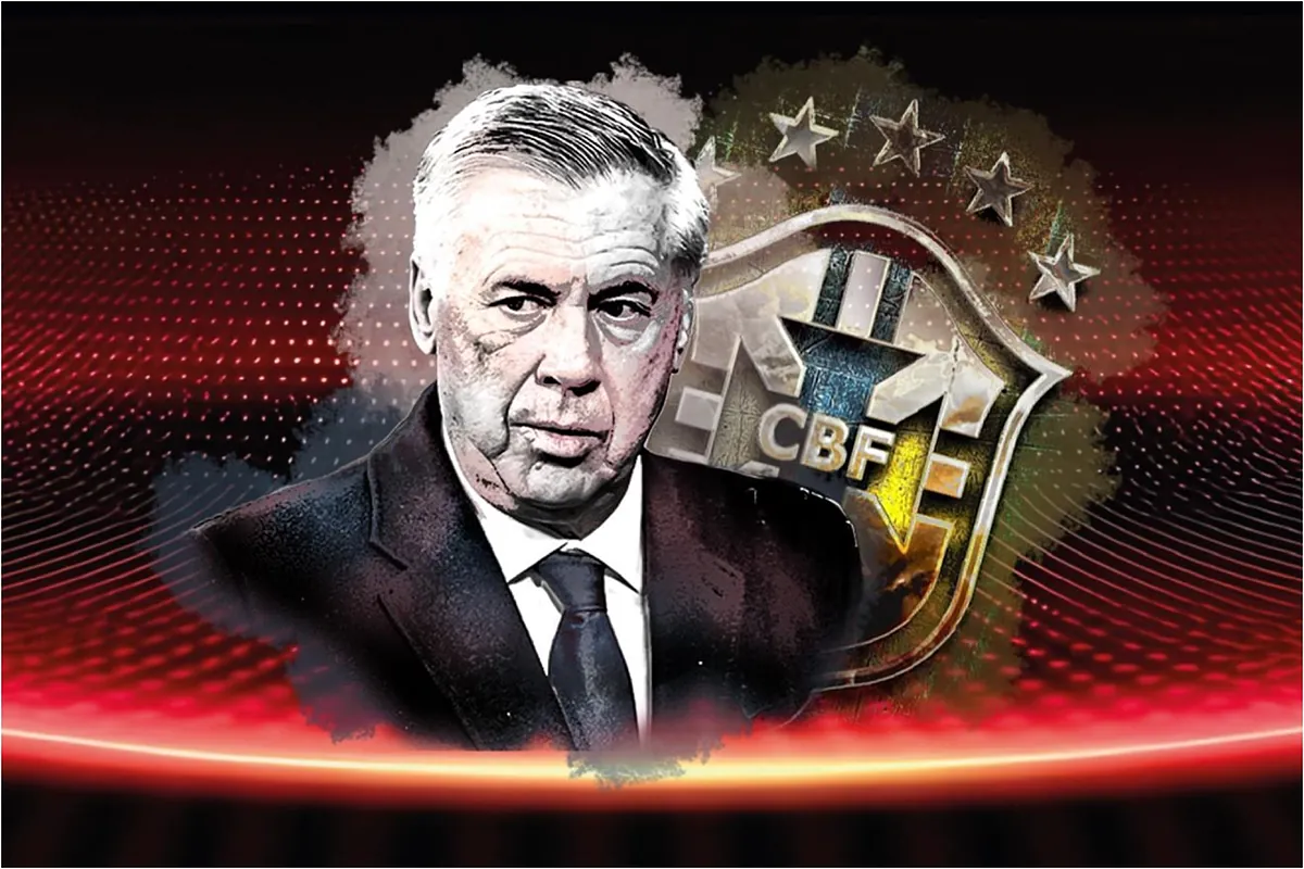Carlo Ancelotti prend les rênes de la sélection brésilienne !