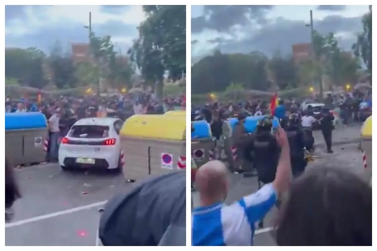 Choc et désolation : un accident collectif avant le derby au stade RCDE.