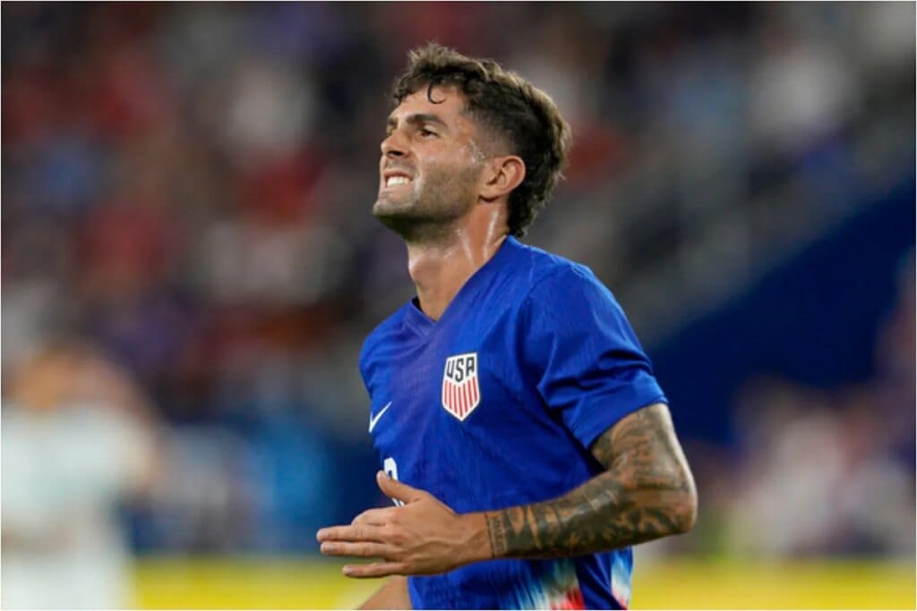Christian Pulisic, un coup dur pour la USMNT au Gold Cup.