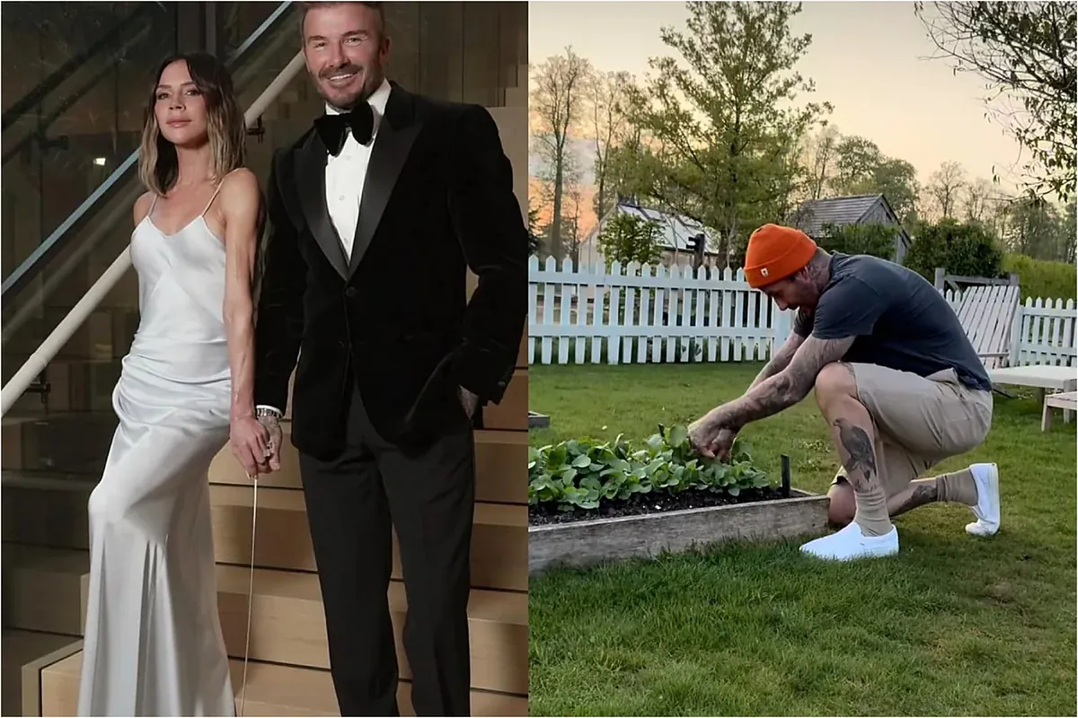 Victoria Beckham se moque avec humour du look de jardinier de David Beckham dans une vidéo hilarante.