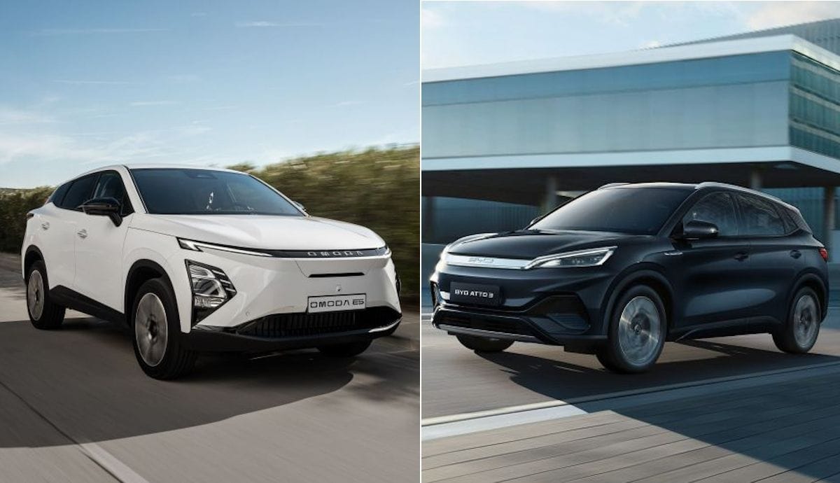 BYD Atto 3 contre Omoda 5 EV : Duel captivant entre deux SUV électriques innovants, lequel l'emportera ?