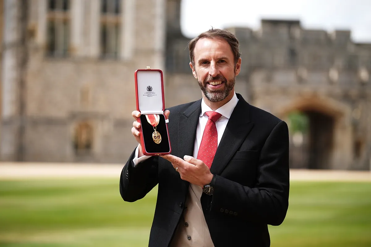 « Le Prince William officialise le titre de Sir Gareth Southgate au château de Windsor »