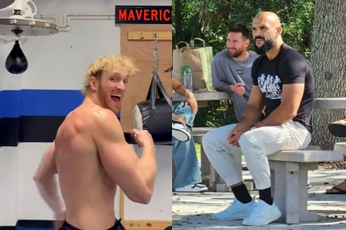 Le garde du corps de Messi relance le défi à Logan Paul, mais le YouTuber préfère faire profil bas.