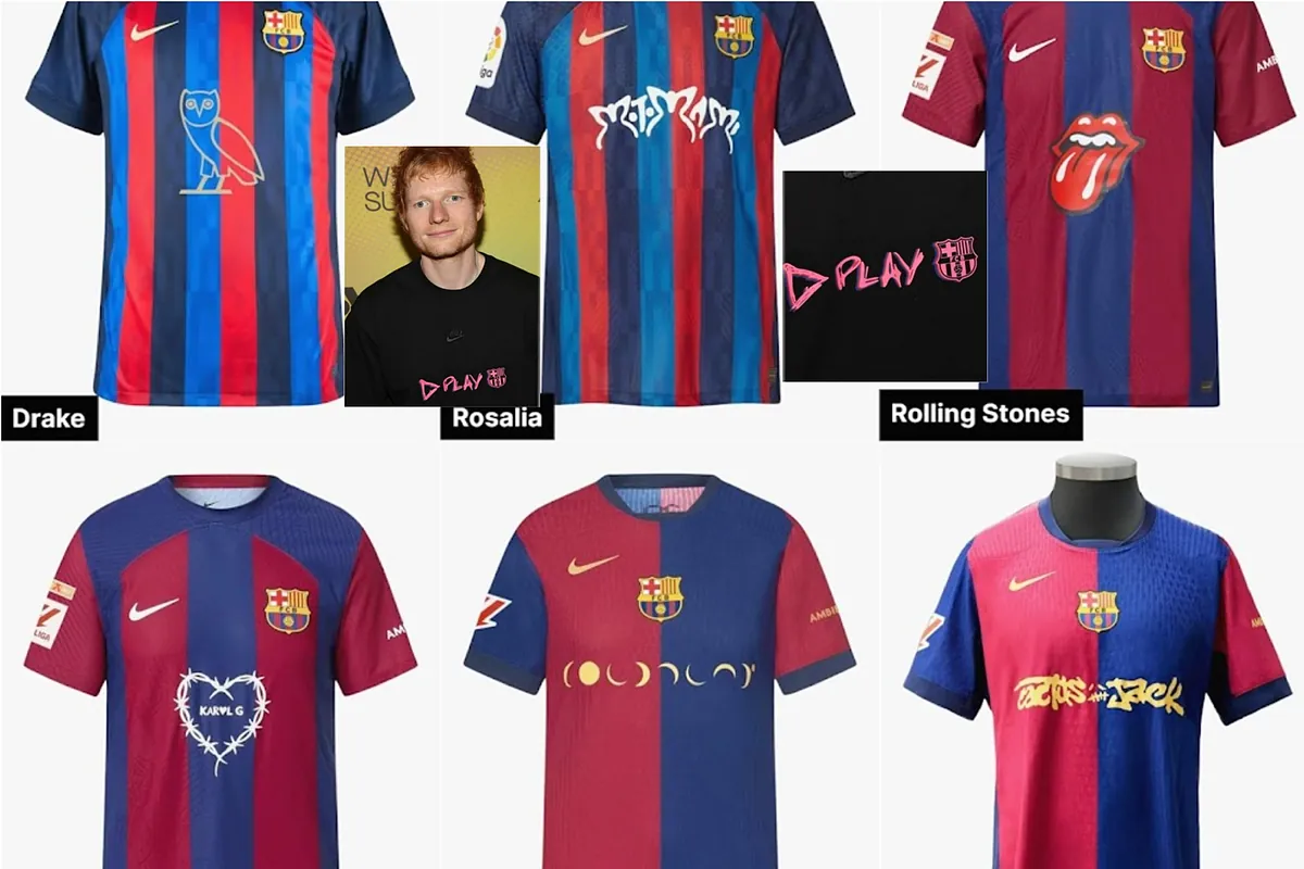 Le logo Ed Sheeran que le FC Barcelone arborera lors du Clasico contre le Real Madrid : Qu'est-ce que Play ?