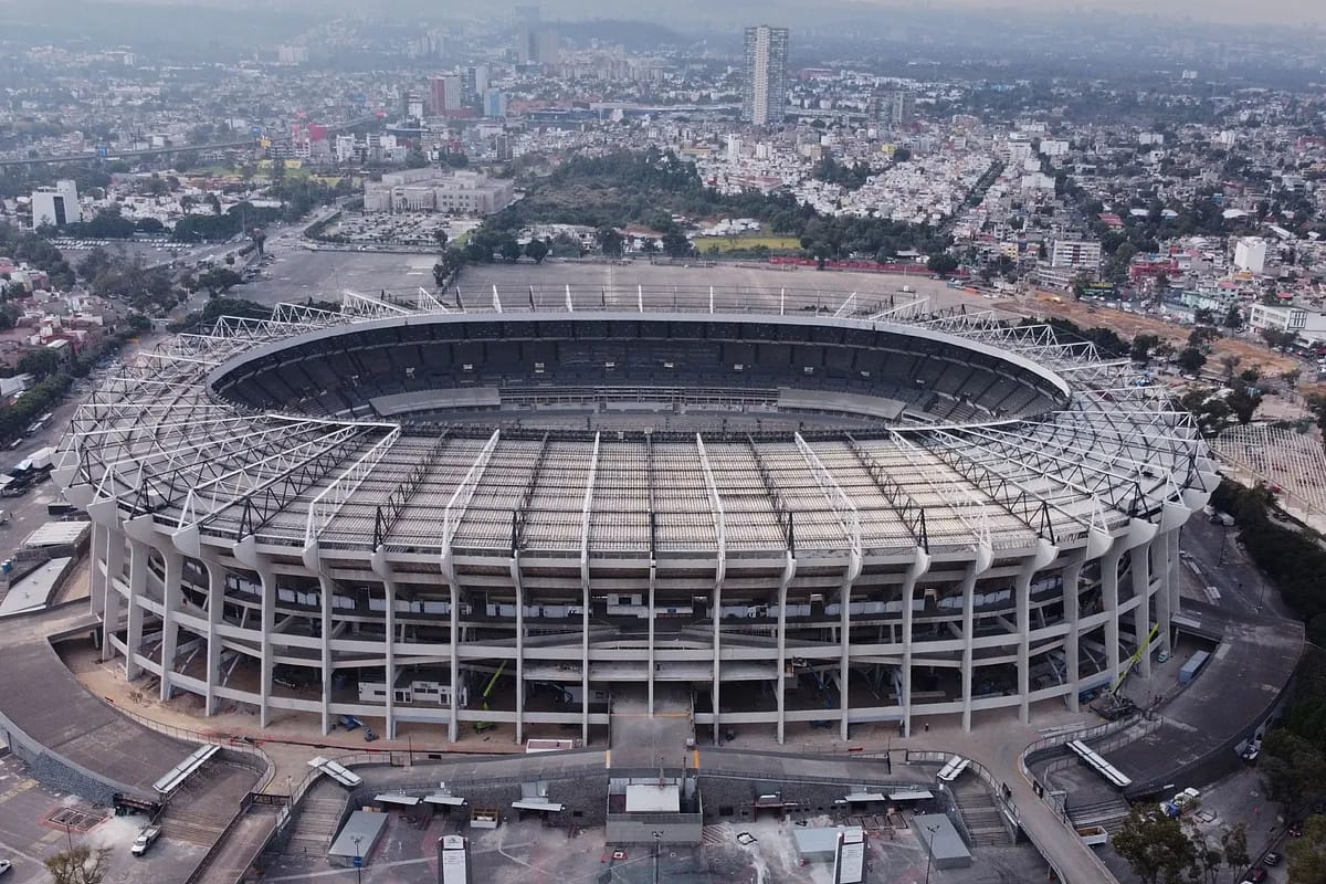 Le Mexique se met en route : préparation de son stade pour le match d'ouverture de la Coupe du Monde 2026.