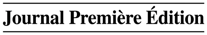 Journal première édition