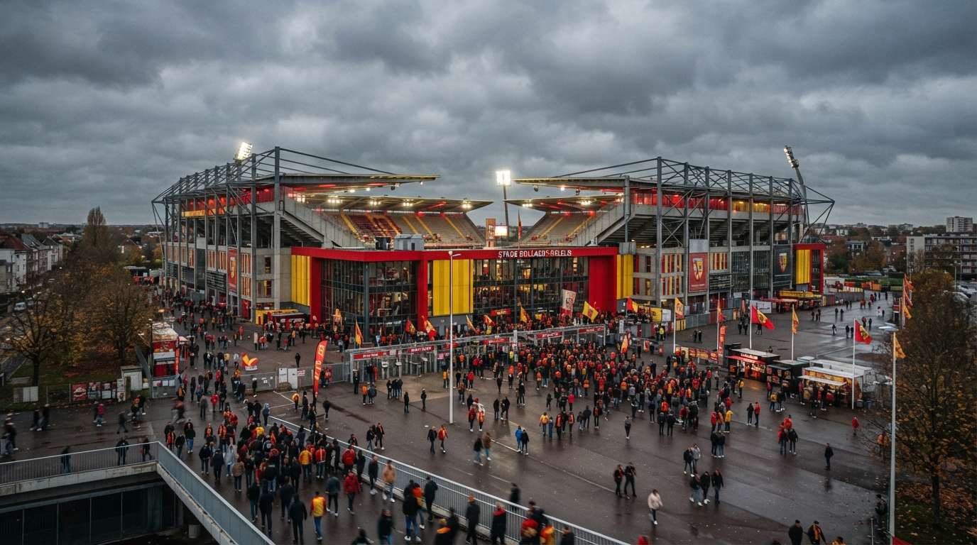 Le stade Bollaert-Delelis de Lens, nouvelle enceinte de Jean-Clair Todibo