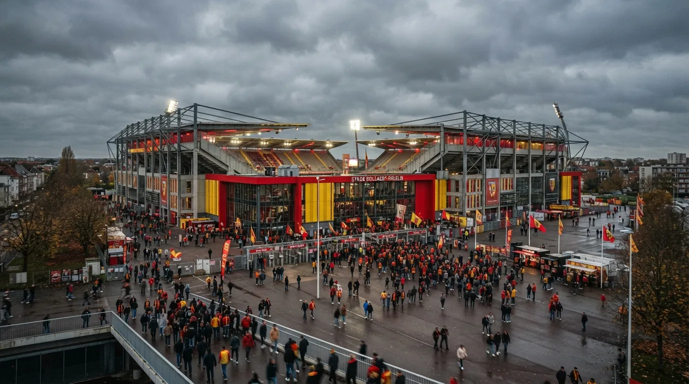 Le stade Bollaert-Delelis de Lens, nouvelle enceinte de Jean-Clair Todibo